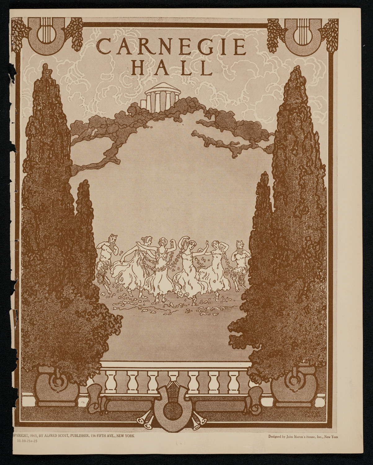 State Symphony Orchestra of New York, October 21, 1925, program page 1