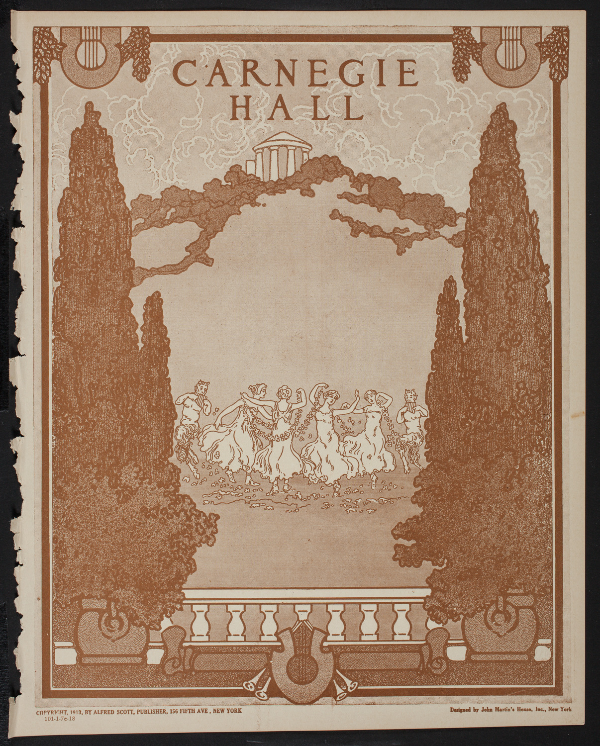 Lecture by Charles Upson Clark, January 7, 1918, program page 1