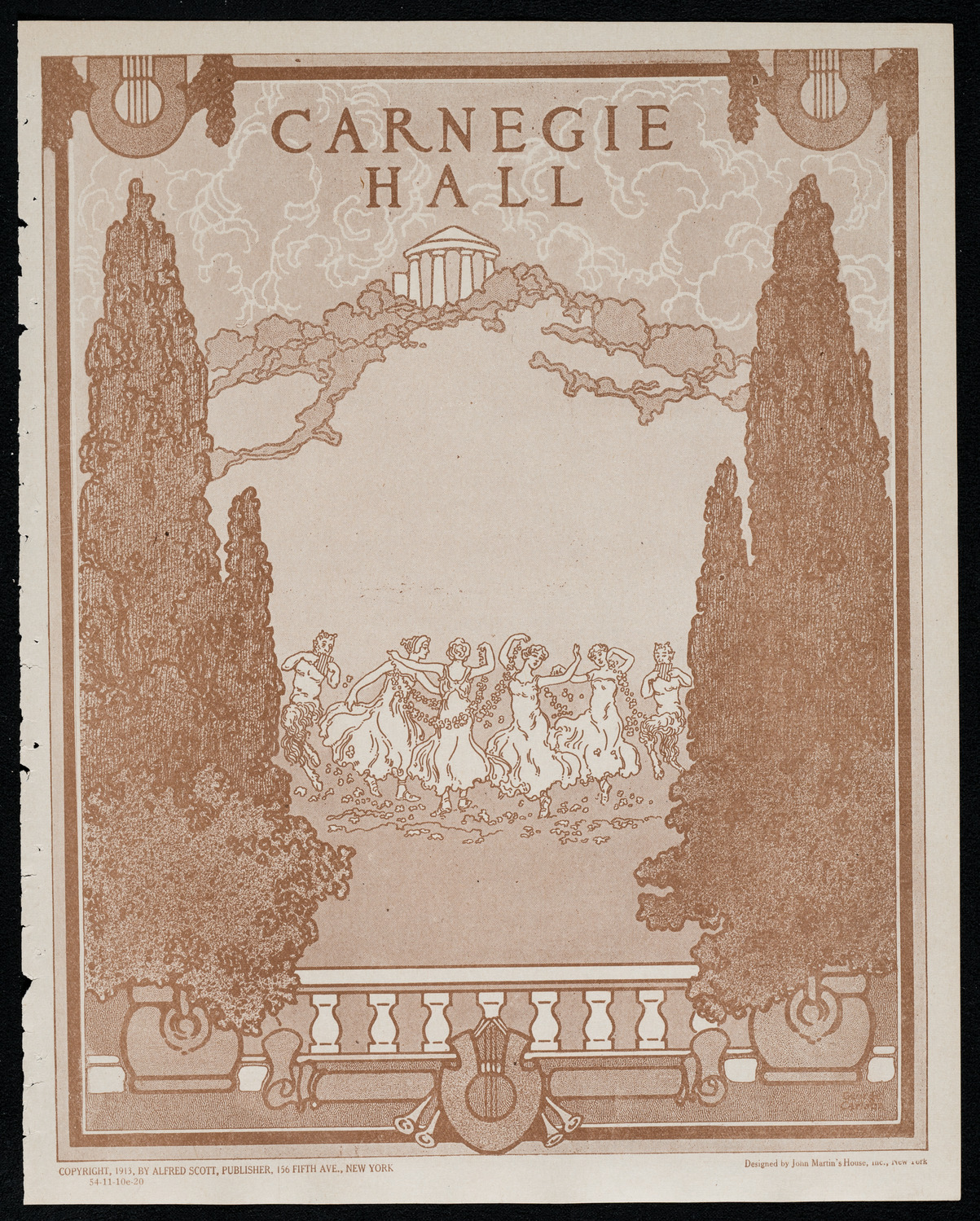 Sascha Jacobsen, Violin, November 10, 1920, program page 1