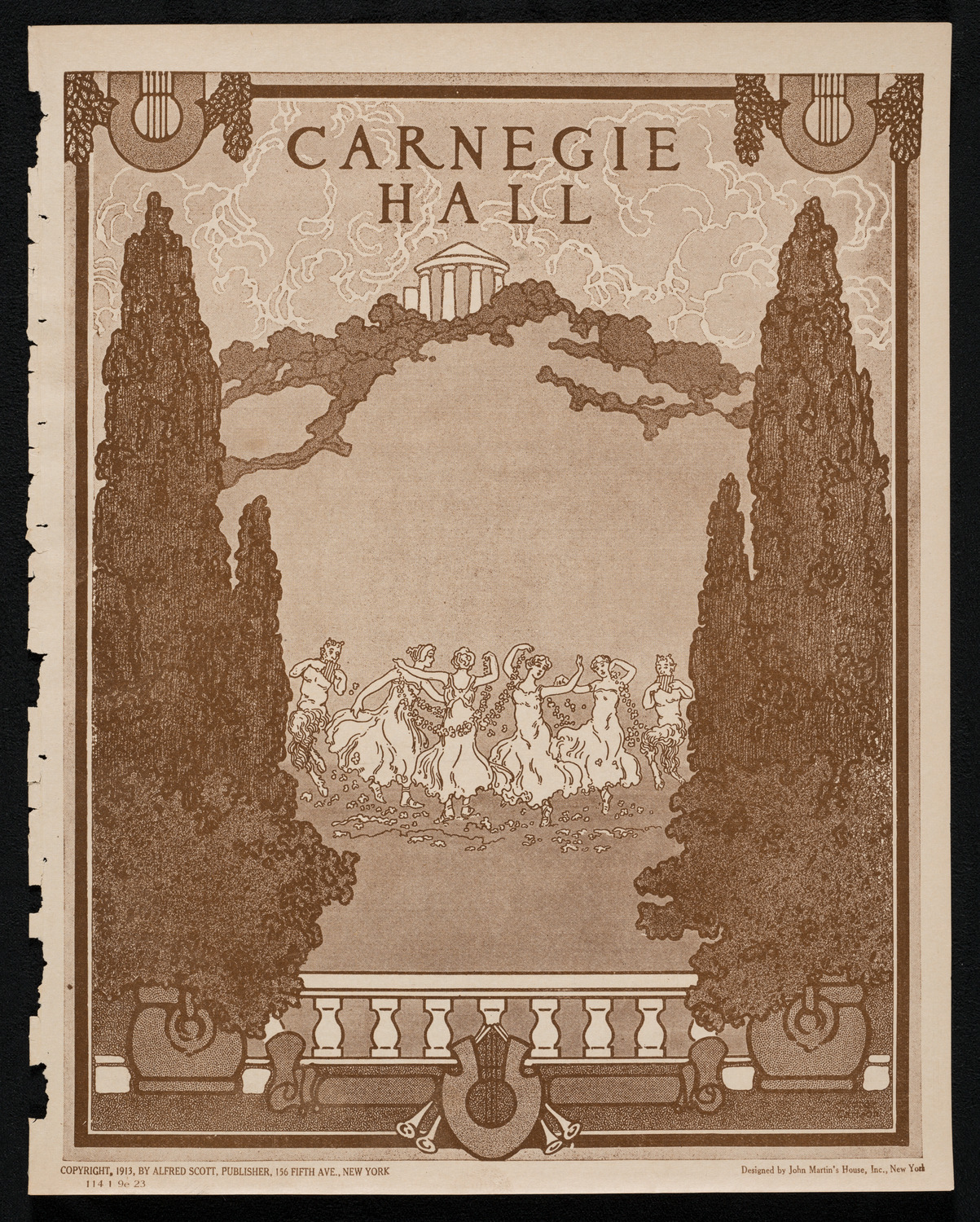 Frieda Hempel, Soprano, January 9, 1923, program page 1