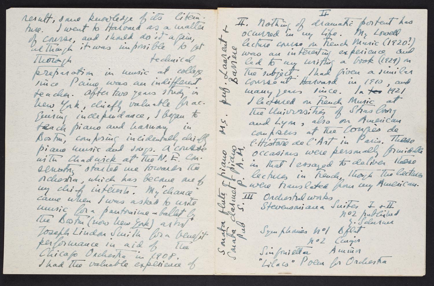 Correspondence from Edward Burlingame to David Ewen, page 2-3 of 11