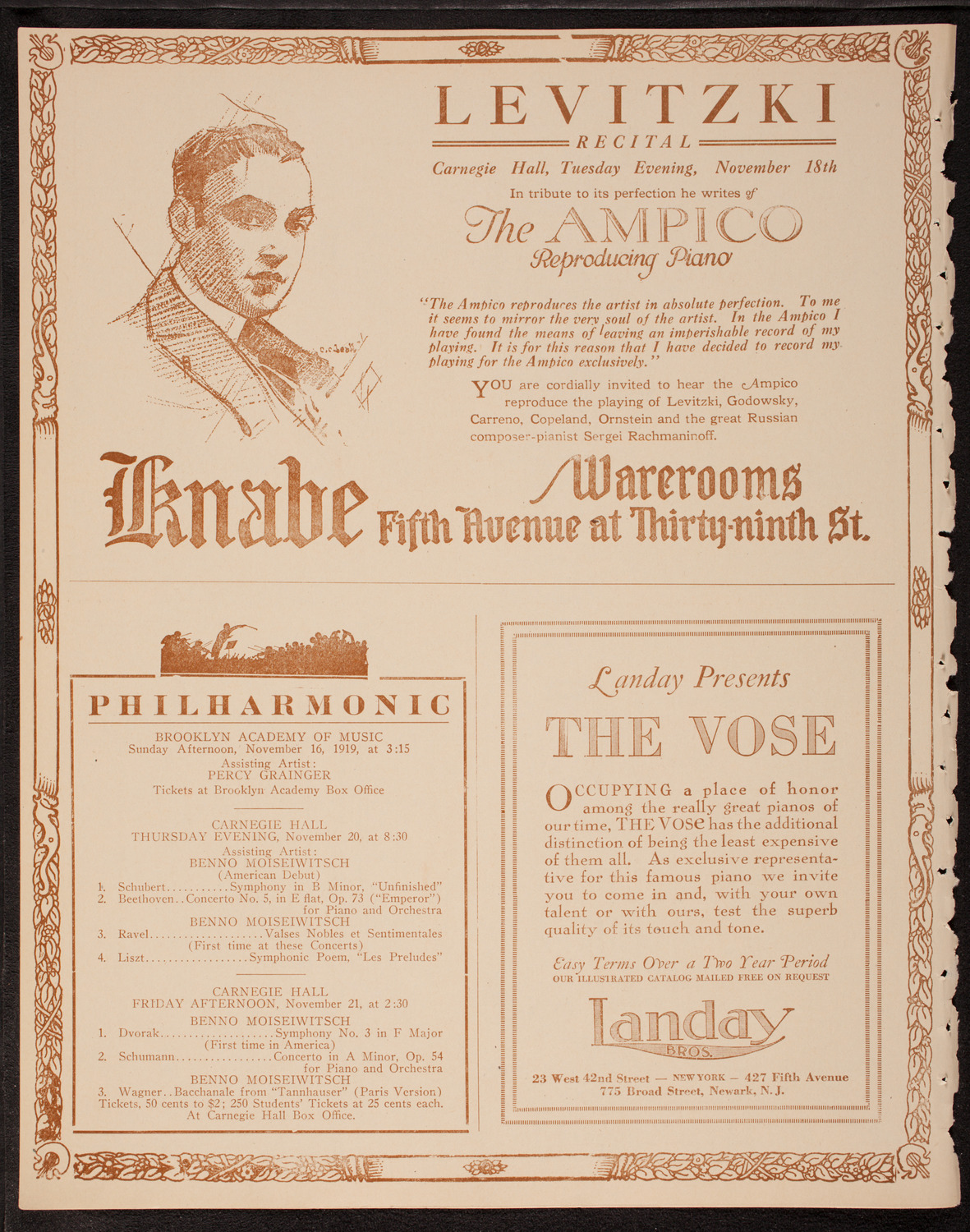 Newman Traveltalks: Alsace-Lorraine, November 16, 1919, program page 12