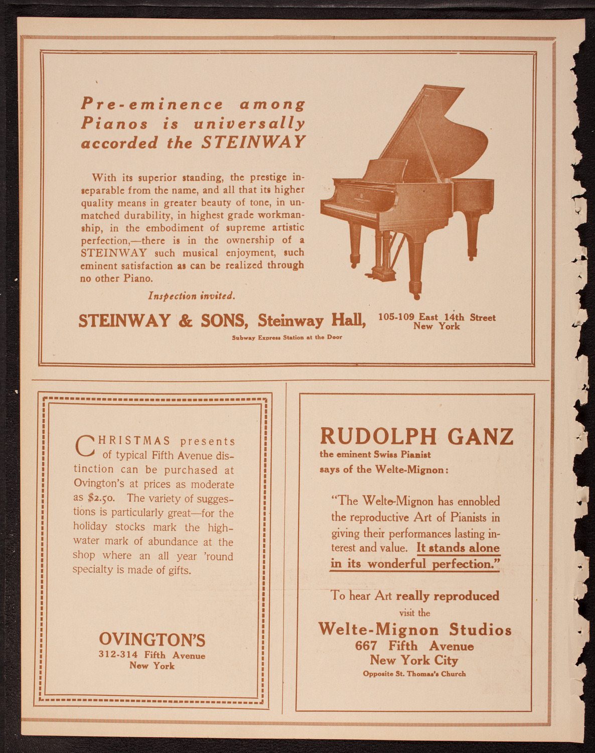 Symphony Concert for Young People, December 15, 1917, program page 4