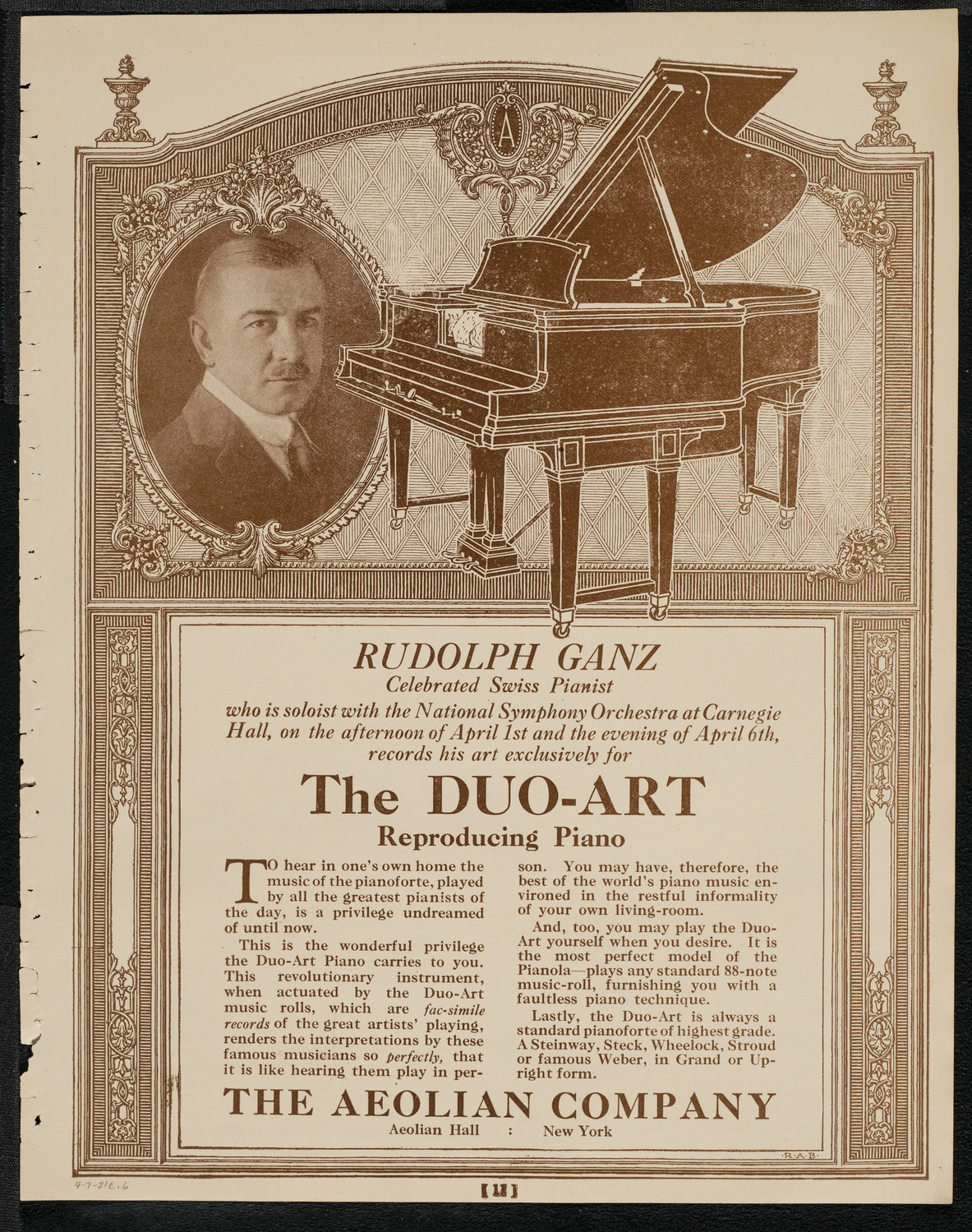 Metropolitan Post - American Legion Concert by Metropolitan Life Insurance Company Combined Musical Organizations, April 7, 1921, program page 11