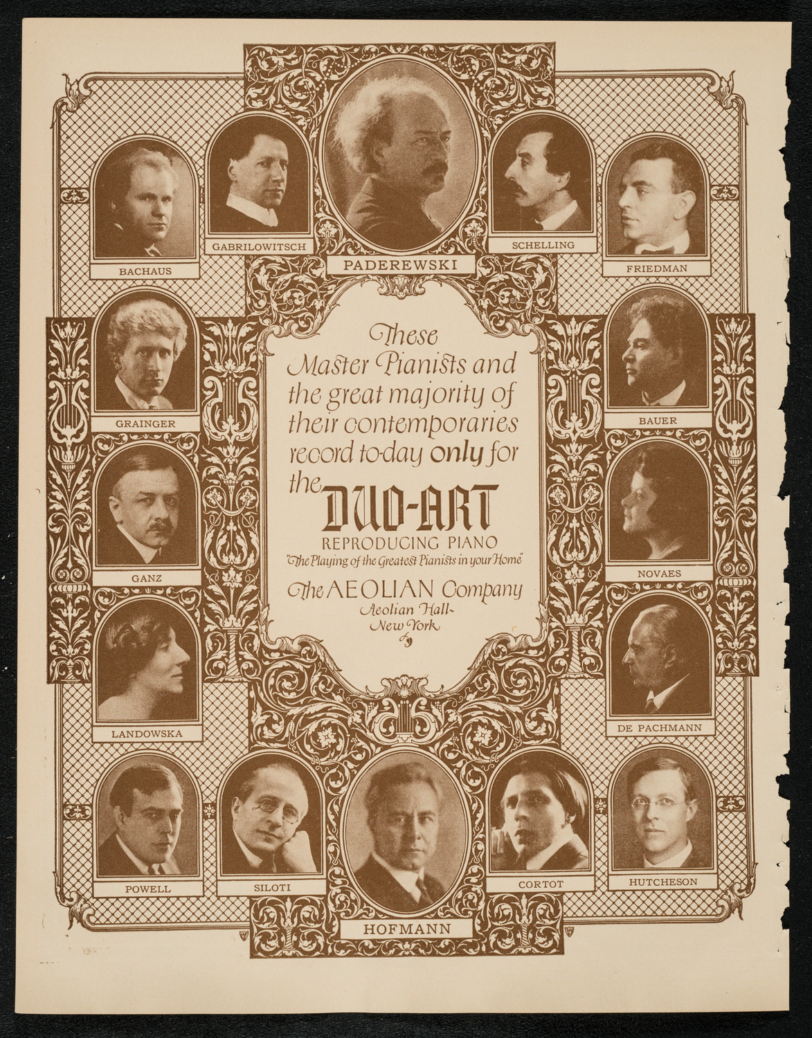 Benefit: Jewish Home for Convalescents, April 13, 1924, program page 2