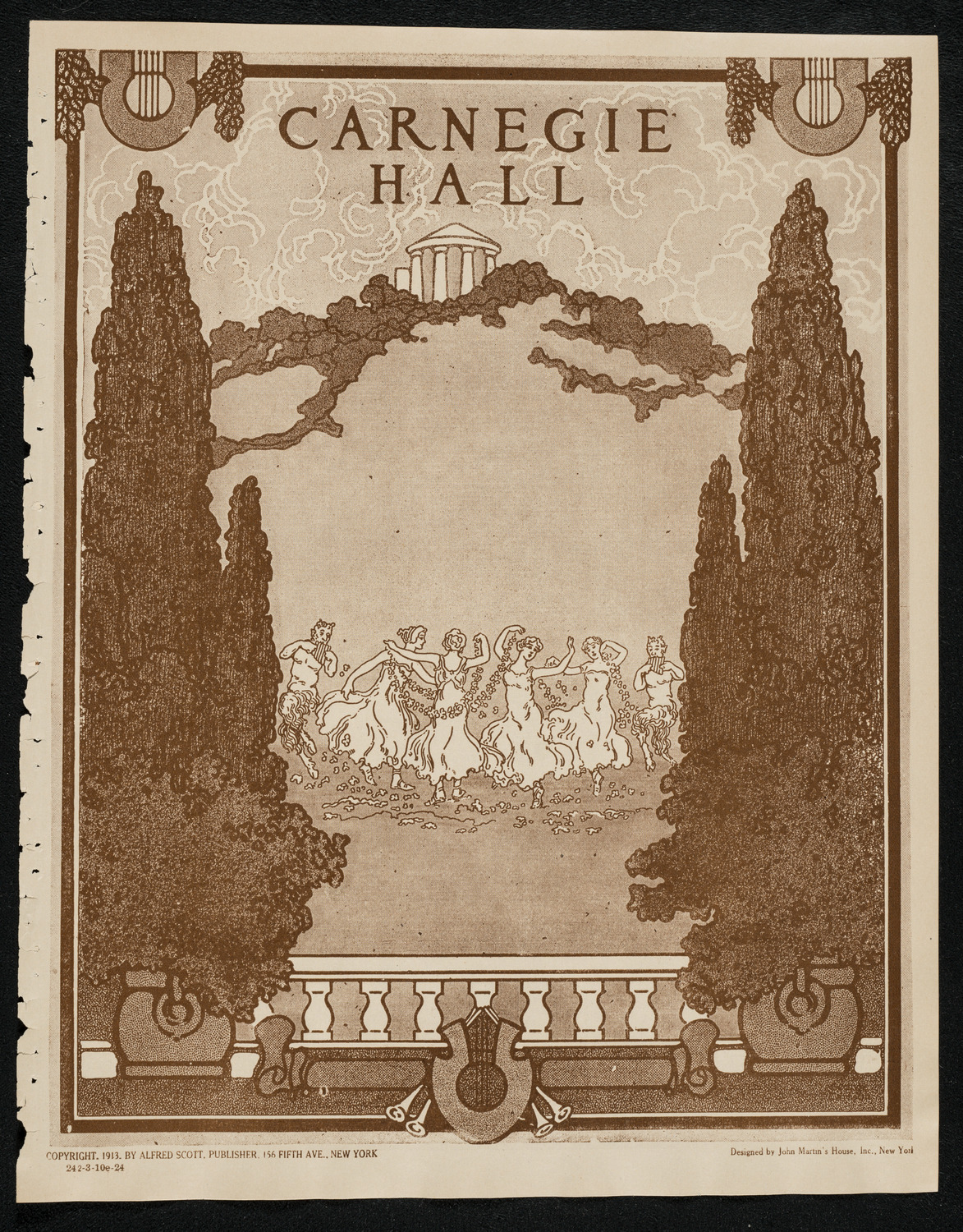 Joint Concert of American Glee Clubs, March 10, 1924, program page 1