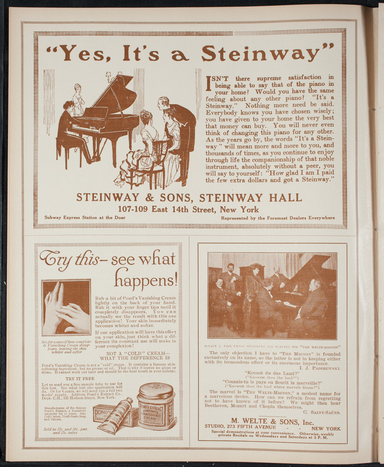 Oratorio Society of New York, December 8, 1915, program page 4