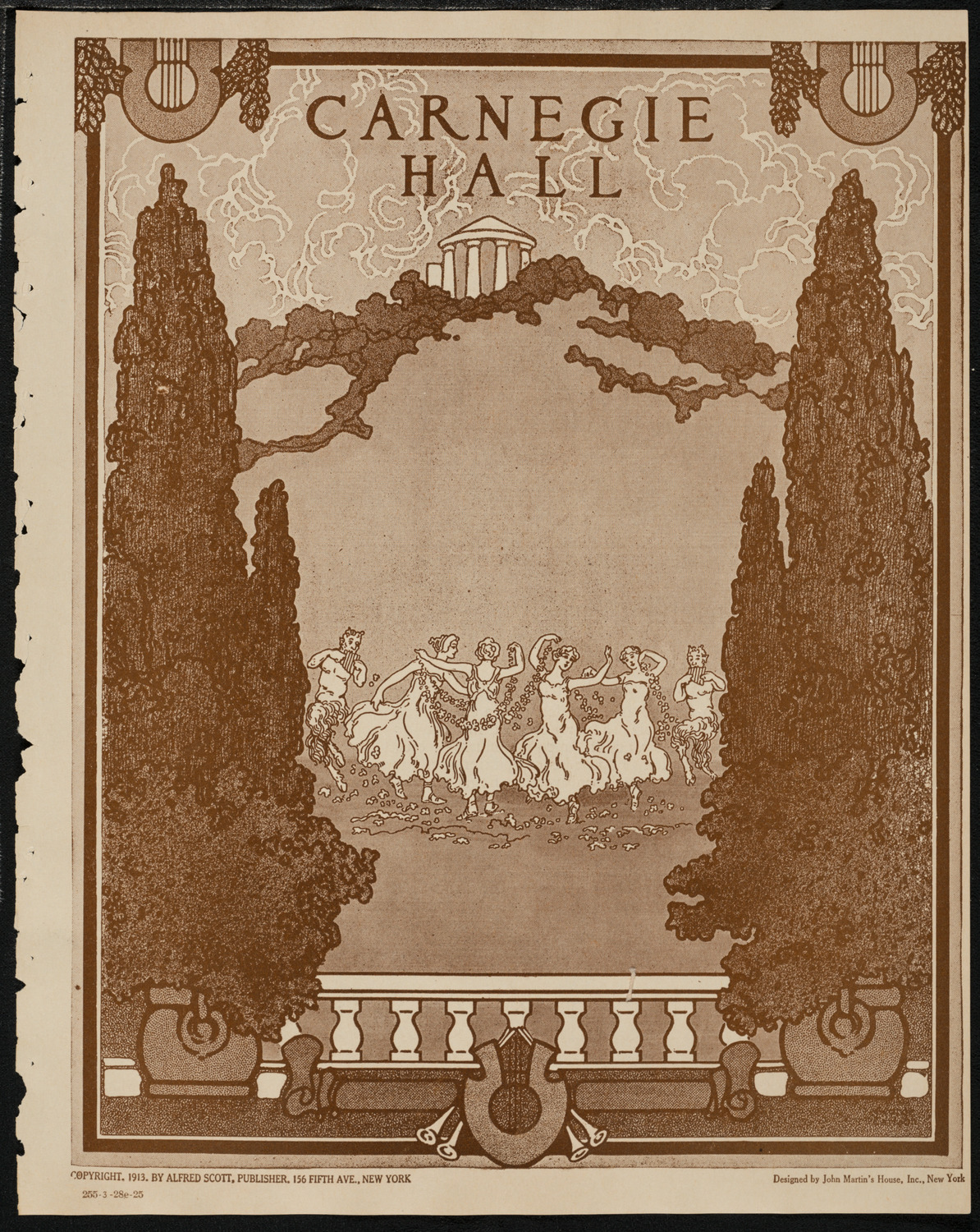 New York Philharmonic, March 28, 1925, program page 1