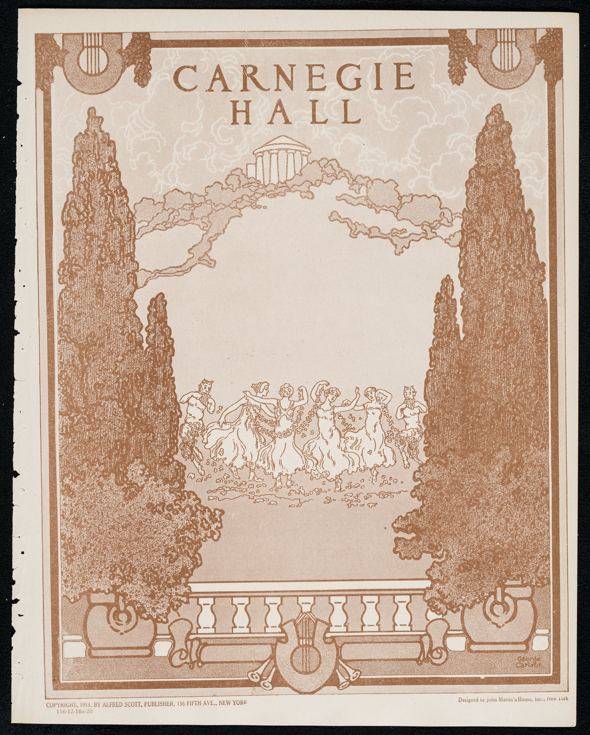 Eddy Brown, Violin, December 16, 1920, program page 1