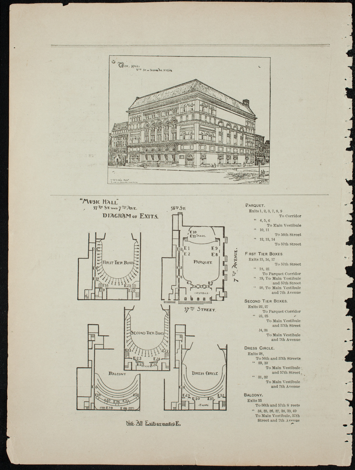 Damrosch Sunday Concert, January 31, 1892, program page 10