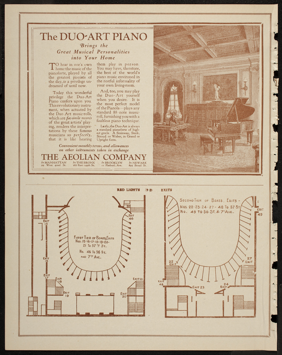 Eddy Brown, Violin, and Anna Booke, Soprano, April 4, 1920, program page 10