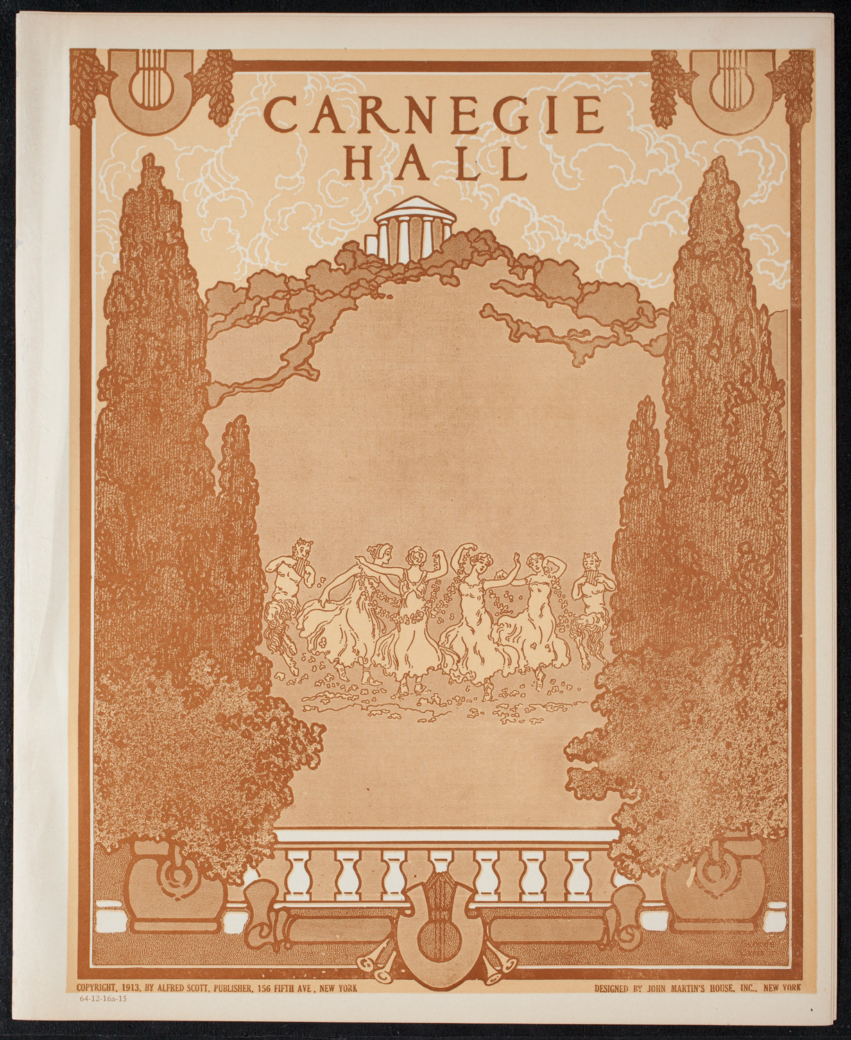 Julia Culp, Contralto, December 16, 1915, program page 1
