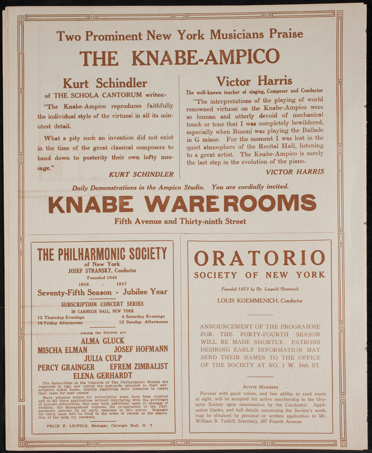 Second World Court Congress, May 4, 1916, program page 12