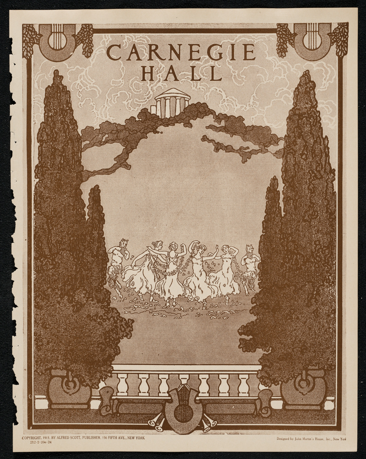 Max Barnett, Piano, February 20, 1924, program page 1