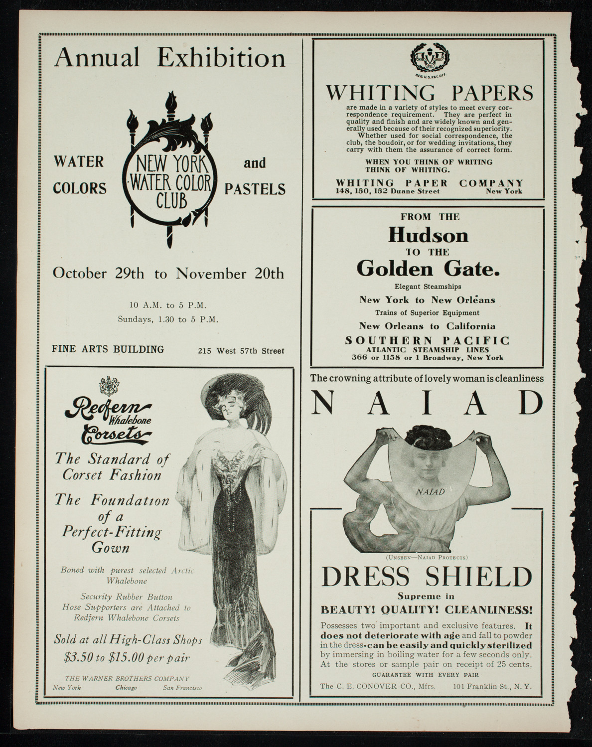 Boston Symphony Orchestra, November 12, 1910, program page 2