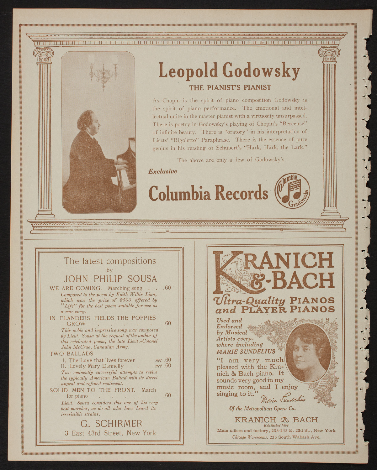 Musical Art Society of New York, March 19, 1918, program page 6