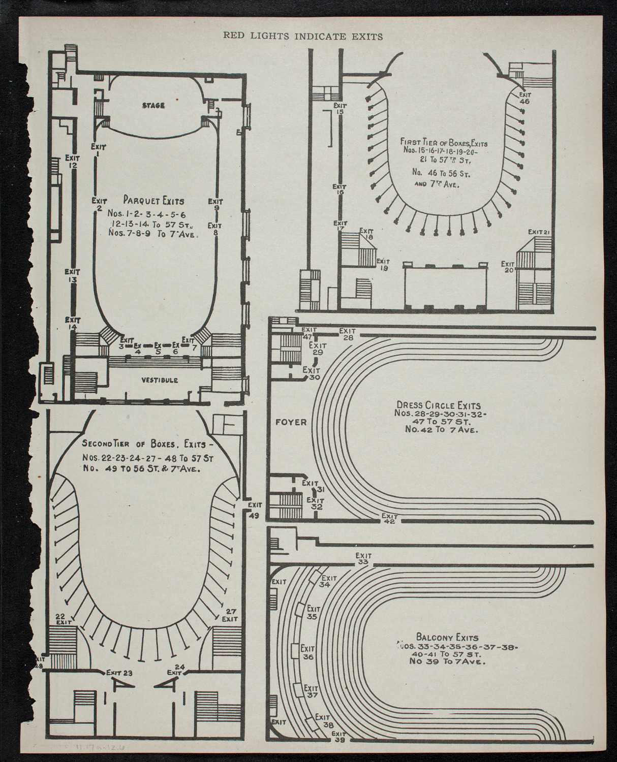 New York Philharmonic, November 17, 1912, program page 11