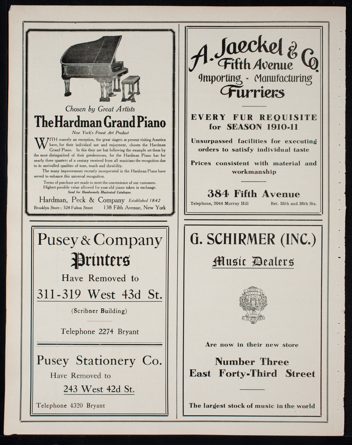 Newman's Illustrated Talks on Travel Topics, October 16, 1910, program page 8