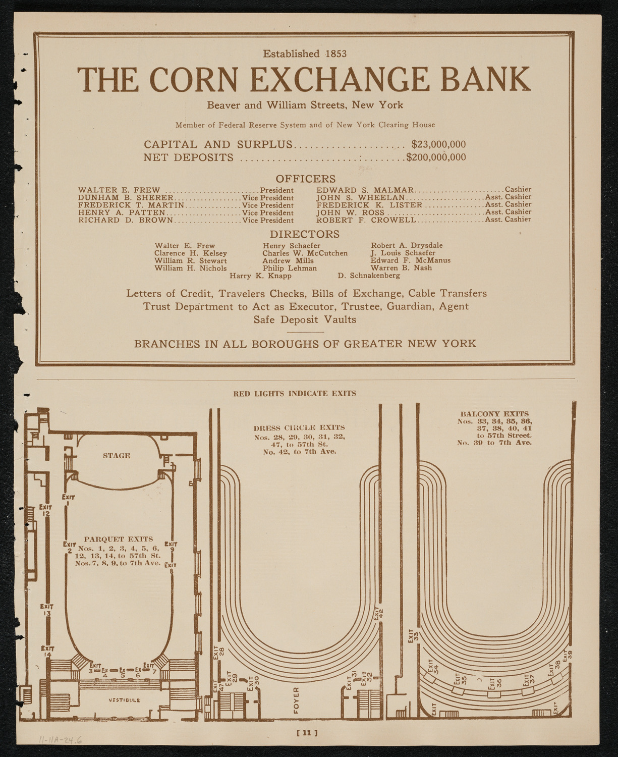 State Symphony Orchestra of New York, November 11, 1924, program page 11