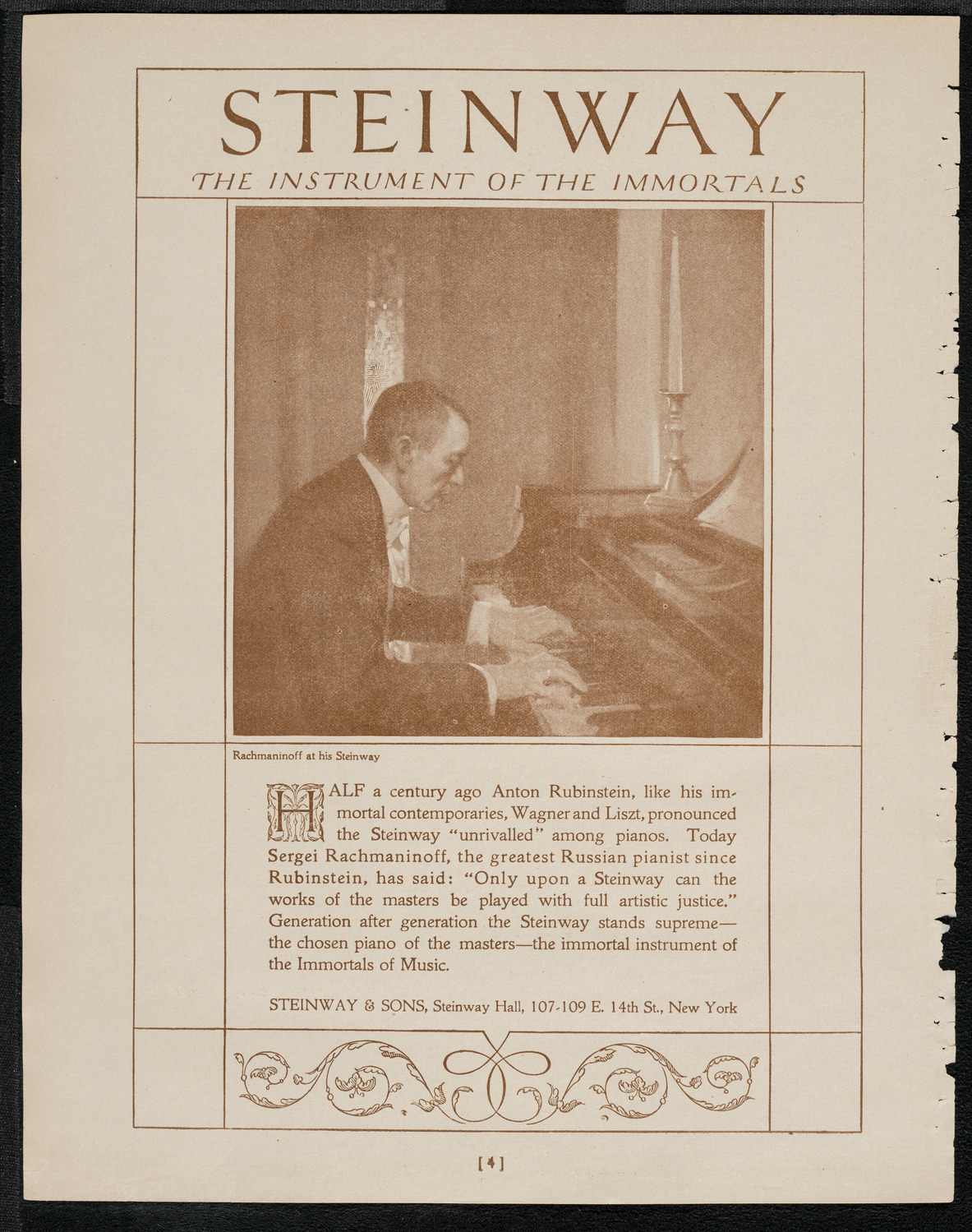 Metropolitan Post - American Legion Concert by Metropolitan Life Insurance Company Combined Musical Organizations, April 7, 1921, program page 4