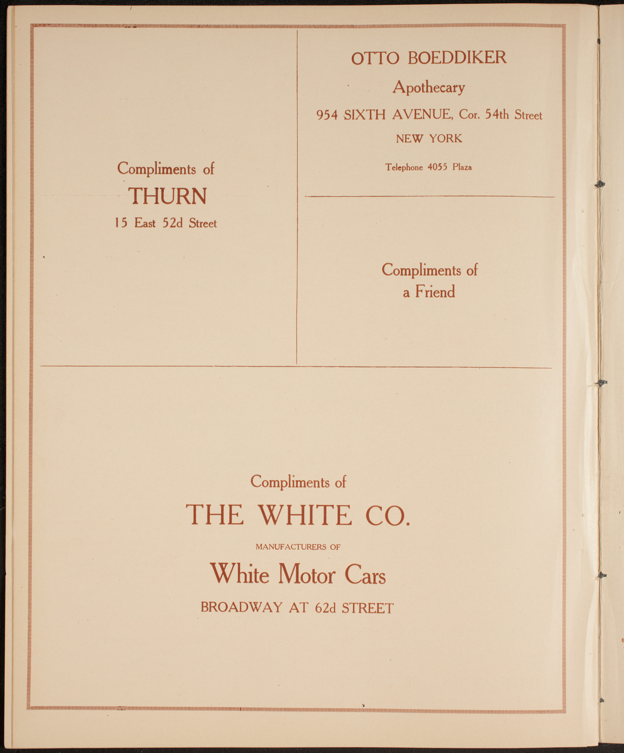Fritz Kreisler, Violin, December 30, 1914, program page 18