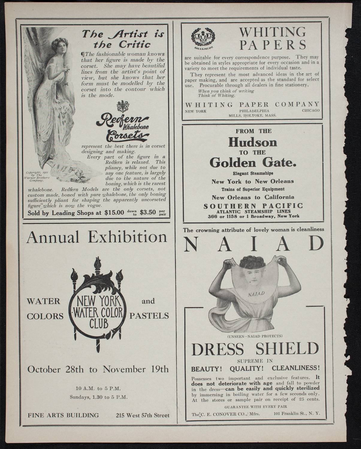 David Bispham, Baritone, October 29, 1911, program page 2