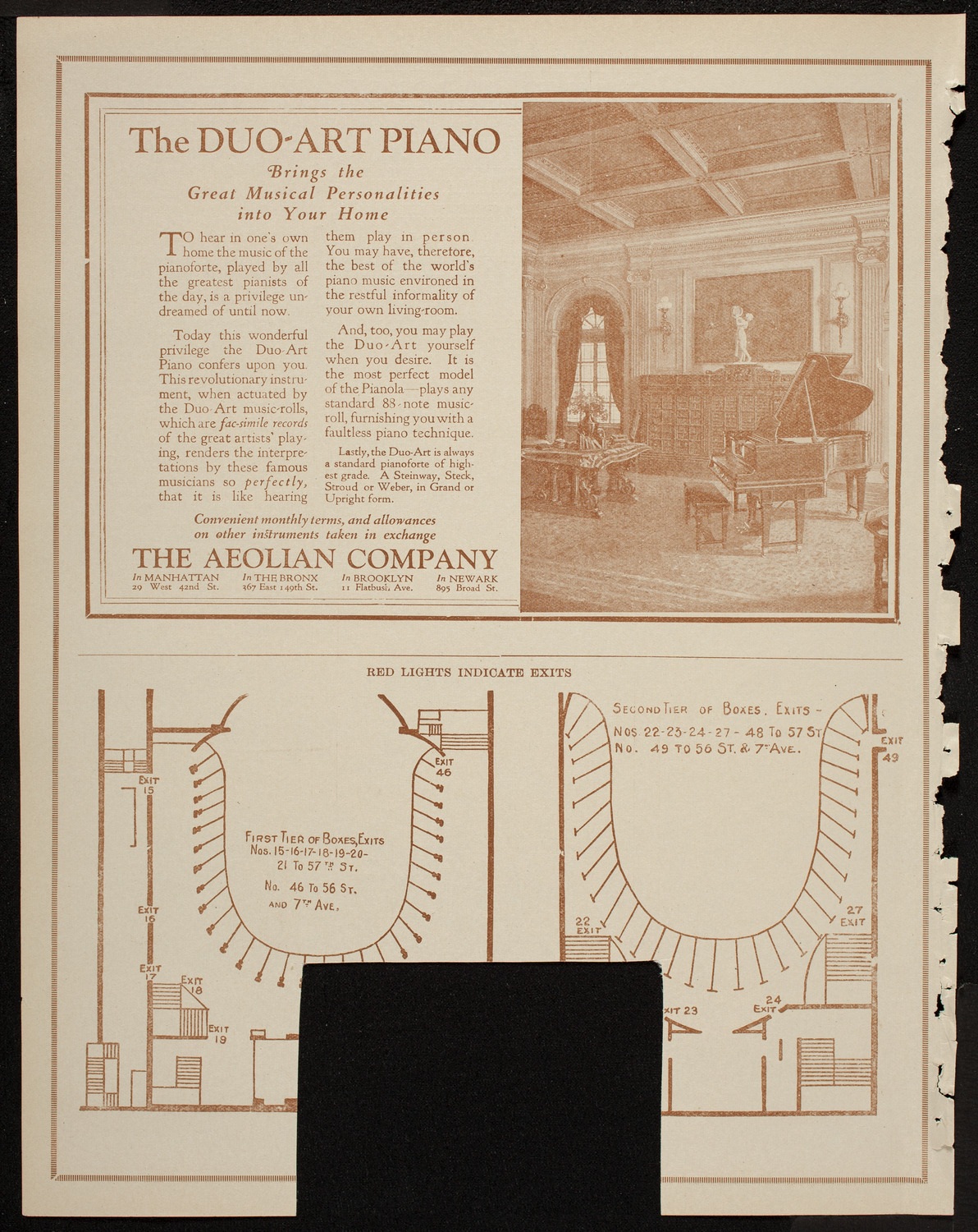 Benefit: United Baltic and Lithuanian Relief Federation, April 25, 1920, program page 10