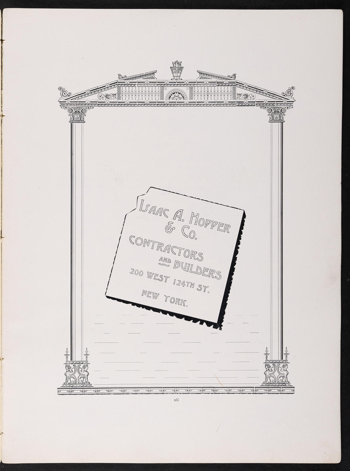 Opening Week Music Festival: Opening Night of Carnegie Hall, May 5, 1891, souvenir program page 52