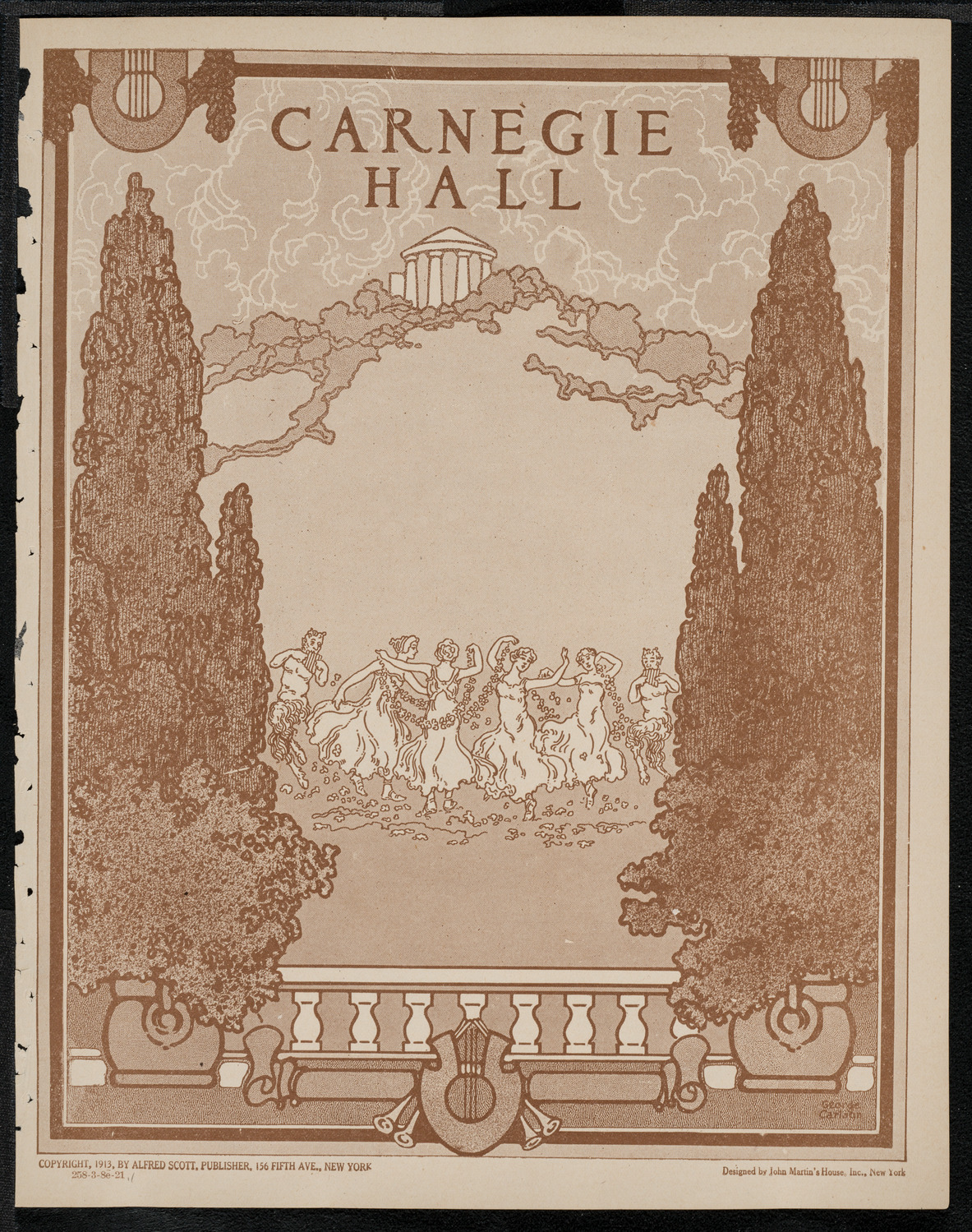 Philadelphia Orchestra, March 8, 1921, program page 1
