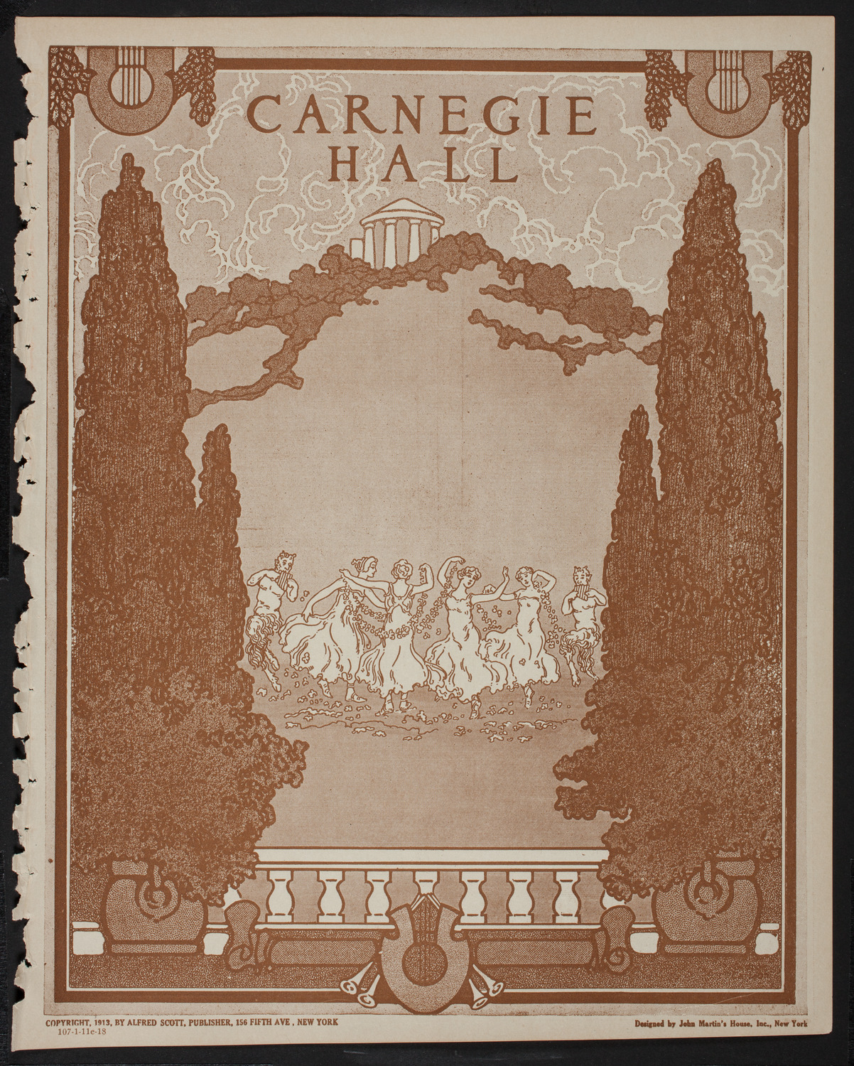 Lecture by Private Harold R. Peat, January 11, 1918, program page 1