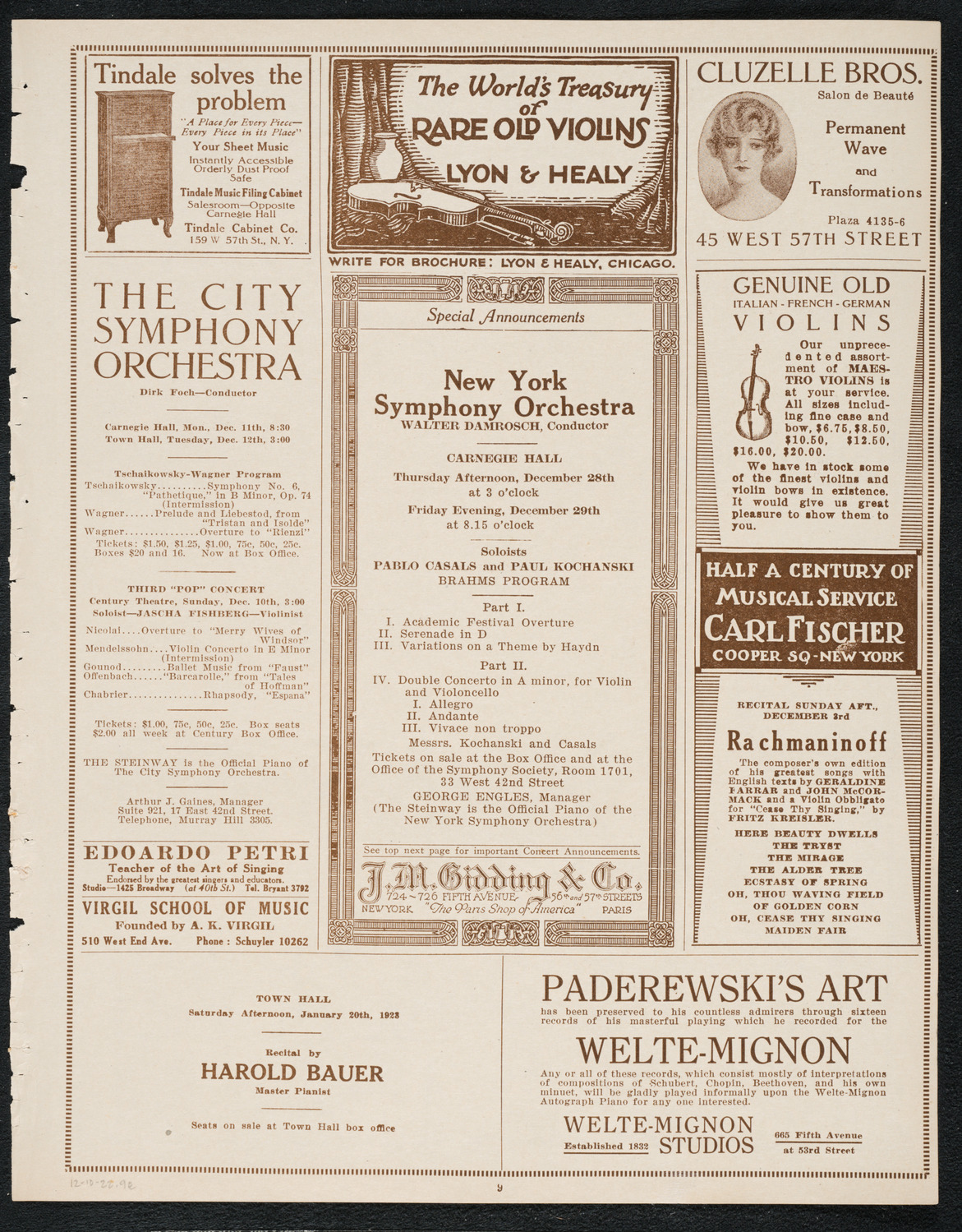 Newman Traveltalks: Khartum, December 10, 1922, program page 9