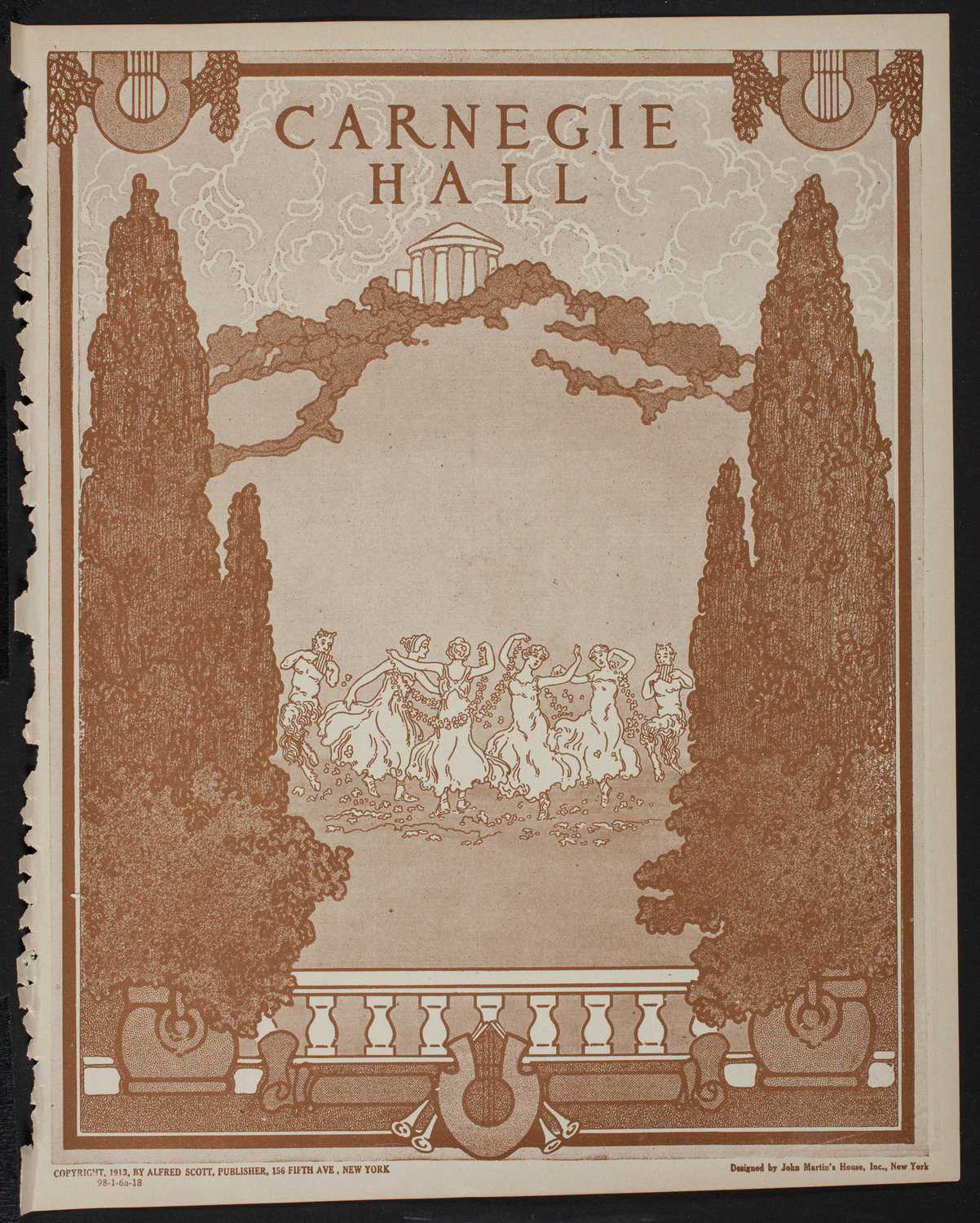 New York Philharmonic, January 6, 1918, program page 1