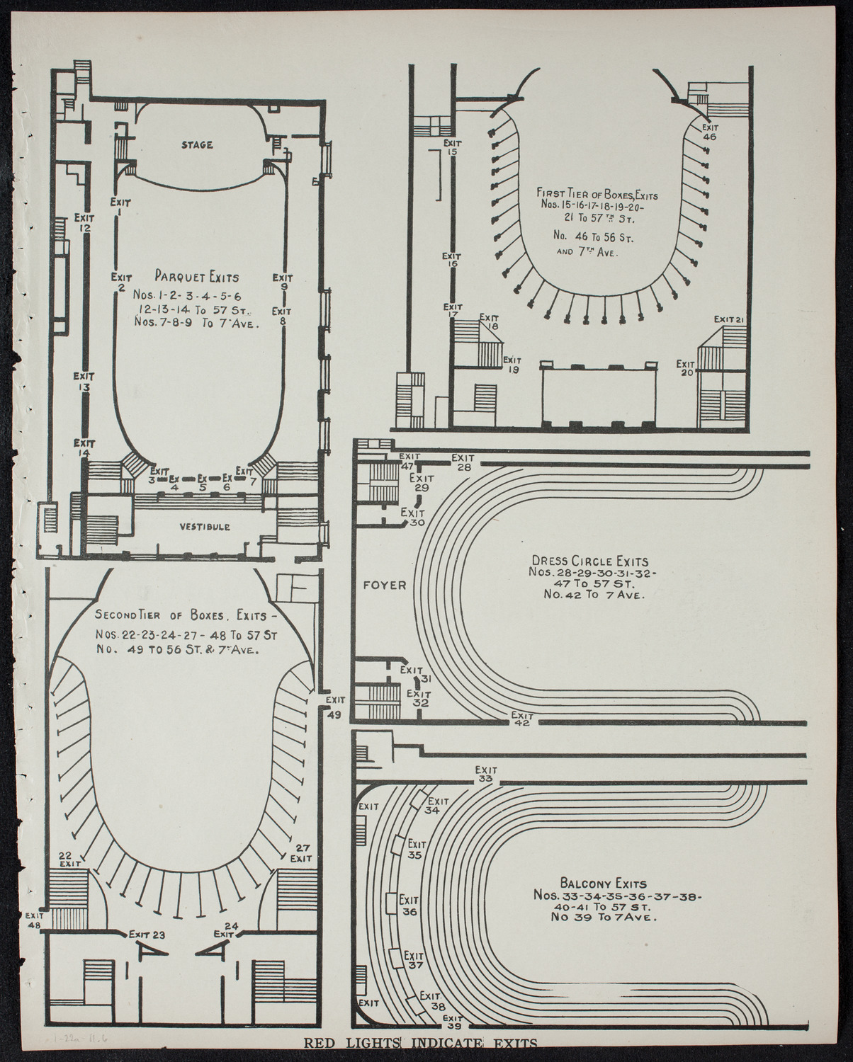 New York Philharmonic, January 22, 1911, program page 11