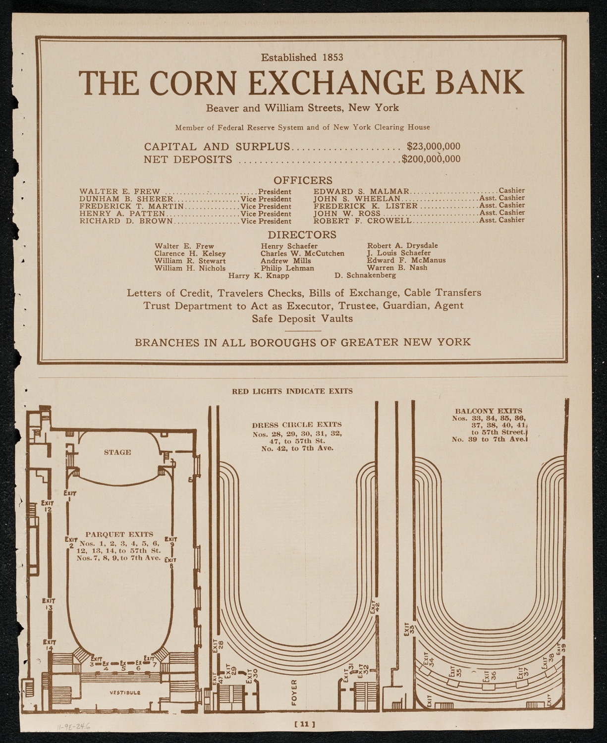 John McCormack, Tenor, November 9, 1924, program page 11