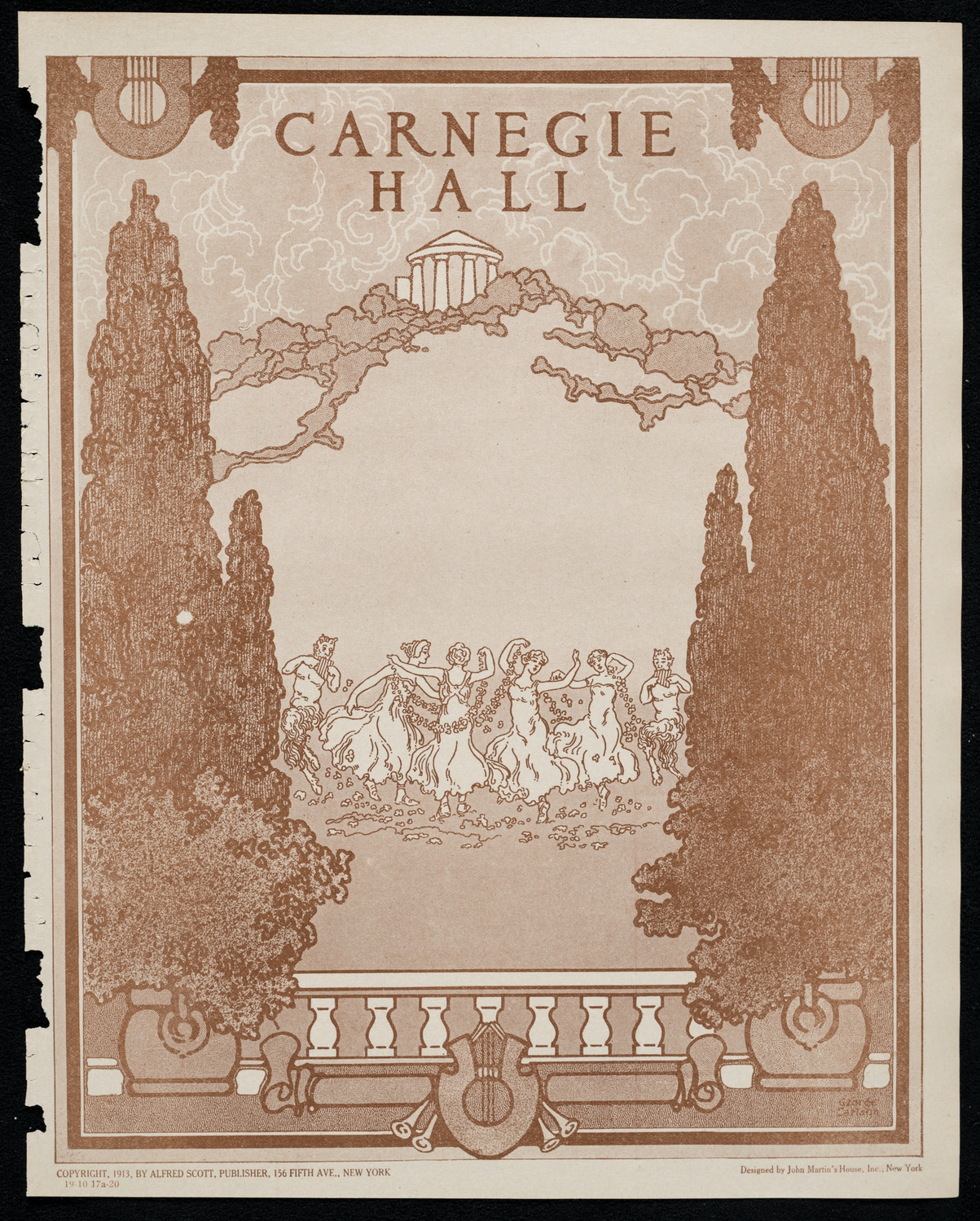 Josef Lhévinne, Piano, October 17, 1920, program page 1
