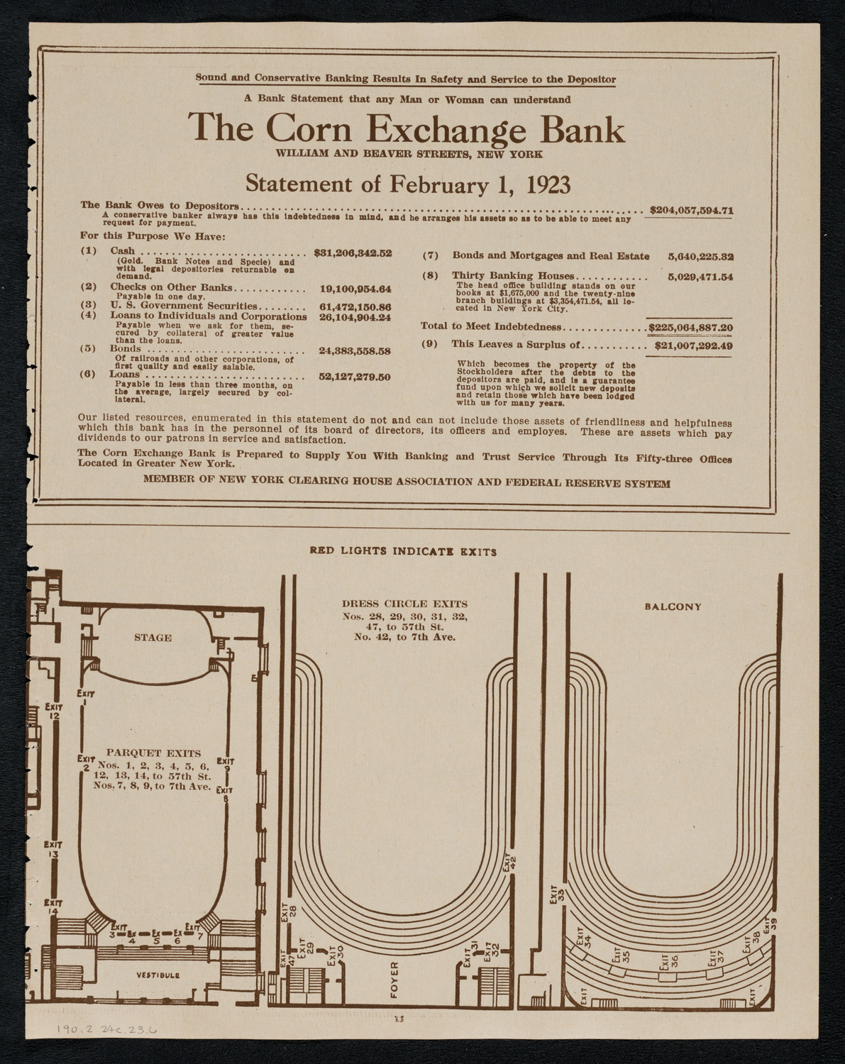 City Symphony Orchestra, February 24, 1923, program page 11