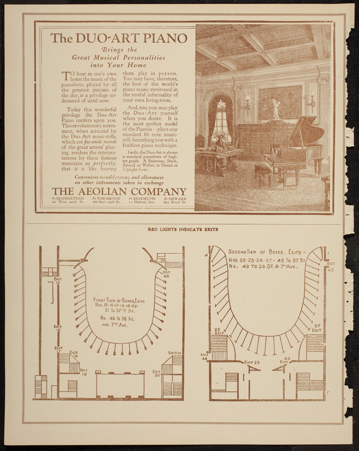 Nina Tarasova, Folk Singer, February 14, 1920, program page 10