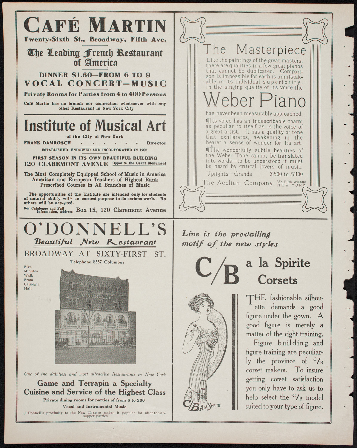 Graduation: College of Pharmacy of the City of New York, May 11, 1911, program page 6