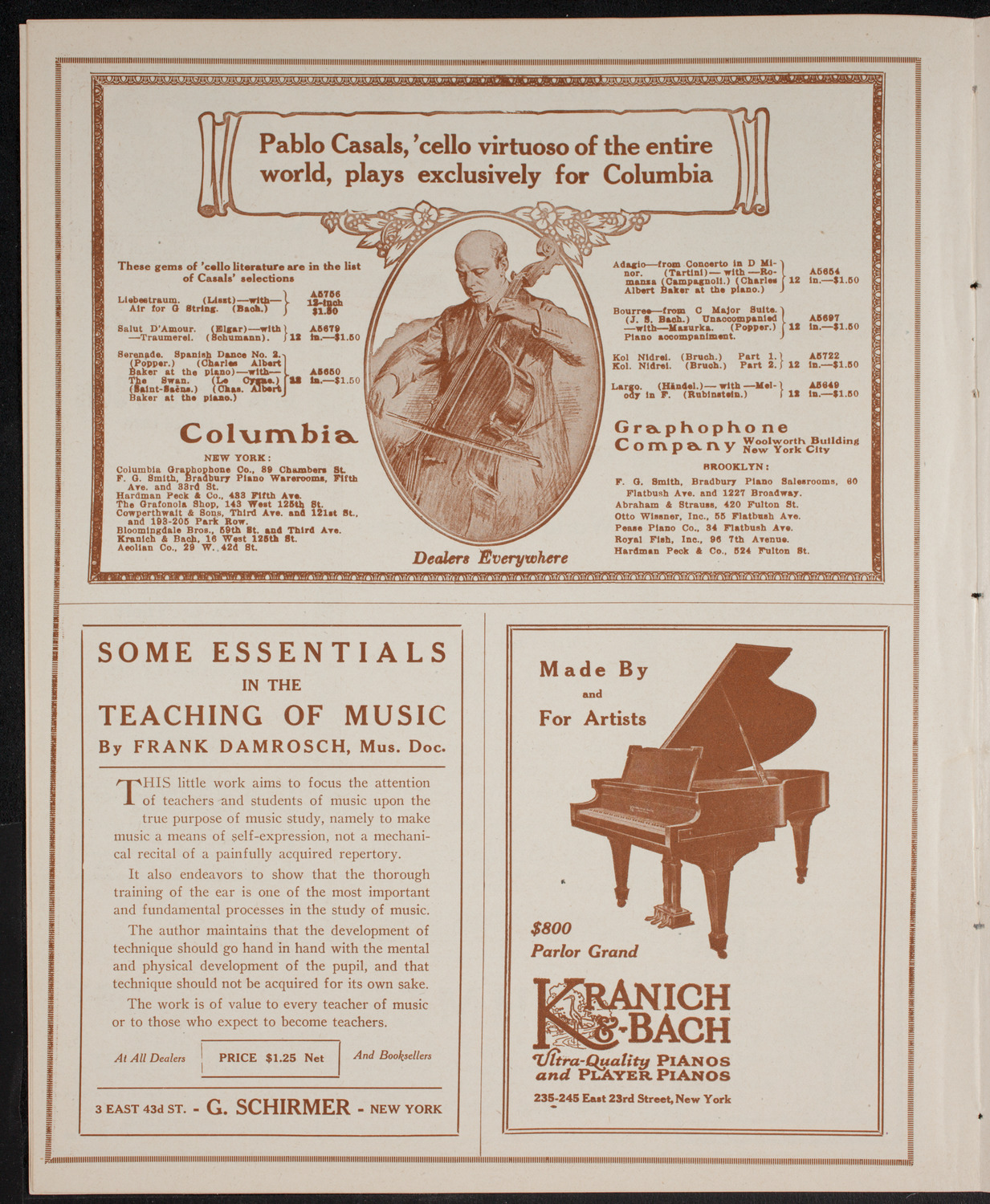 Second World Court Congress, May 3, 1916, program page 6