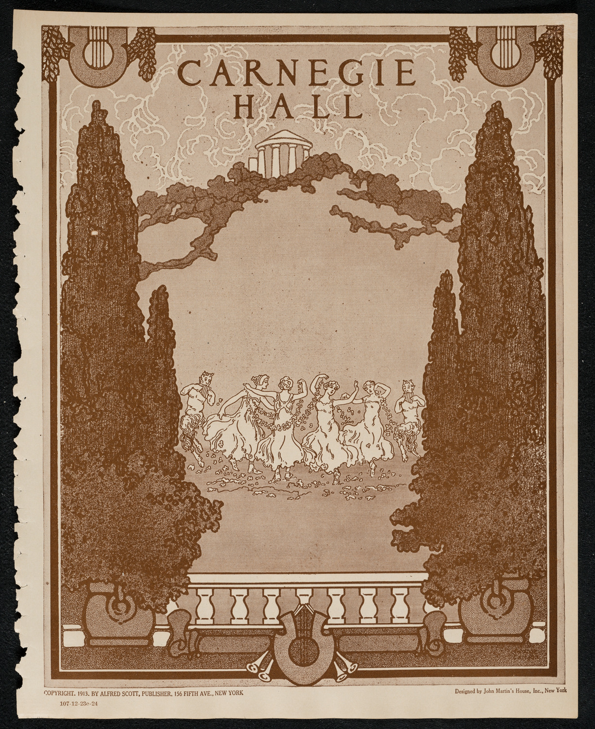 Newman Traveltalks: Around the World, December 23, 1924, program page 1