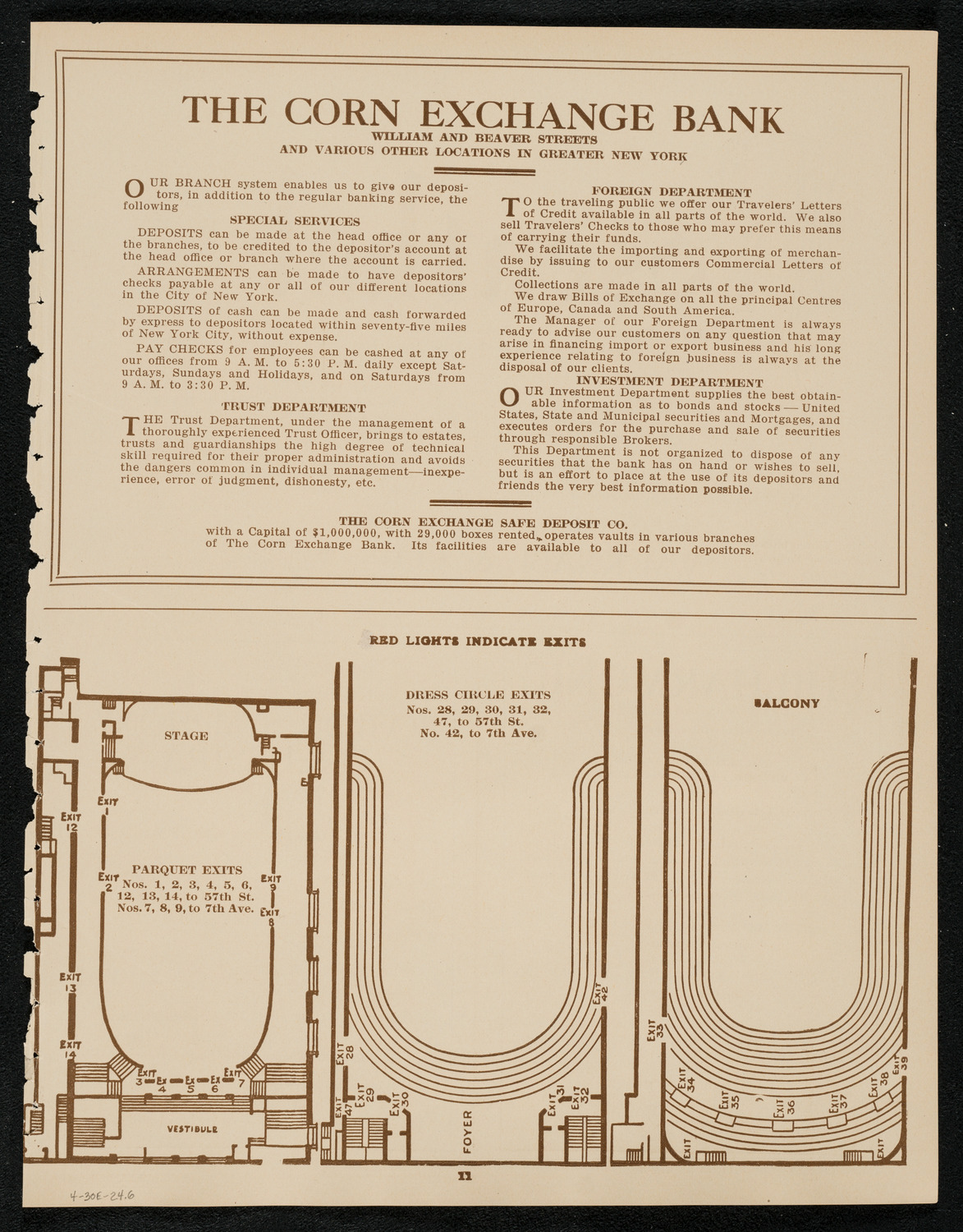 Grainger's Choral and Orchestral Concert, April 30, 1924, program page 11