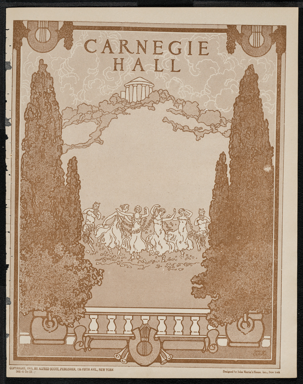 Metropolitan Post - American Legion Concert by Metropolitan Life Insurance Company Combined Musical Organizations, April 7, 1921, program page 1