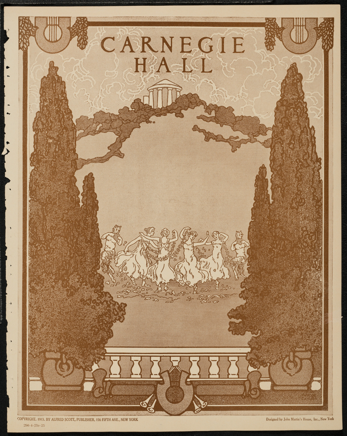 Benefit: St. Andrews One Cent Coffee Stands Society, April 23, 1925, program page 1