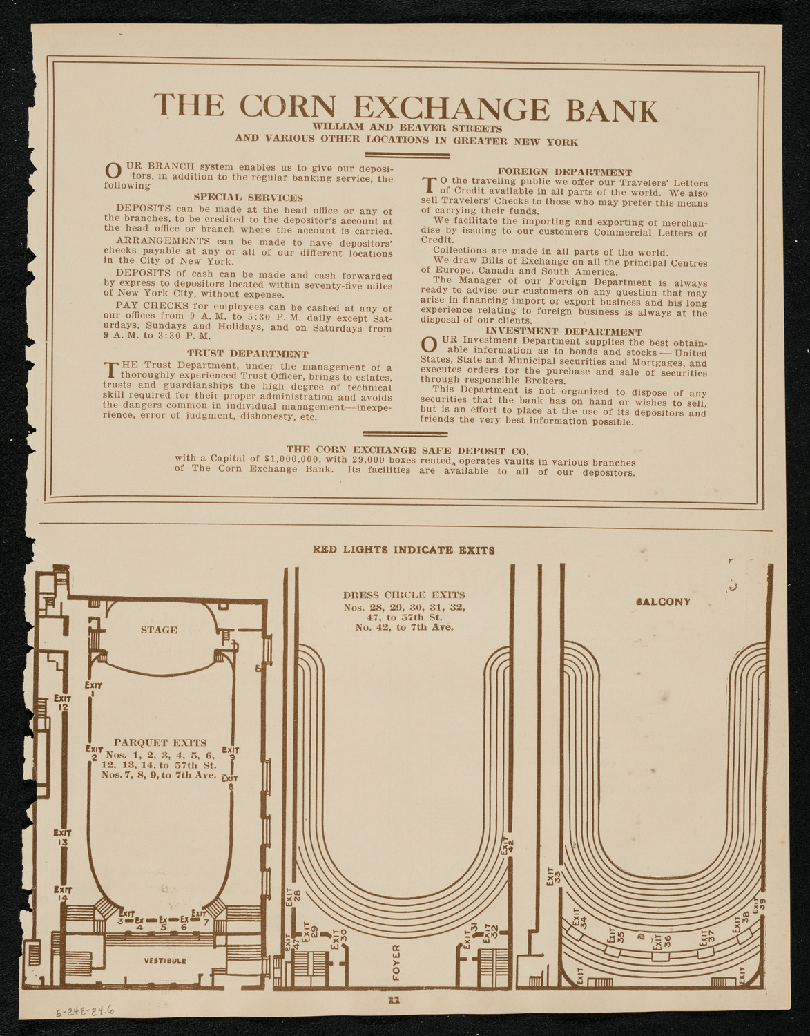 Kriens Symphony Club, May 24, 1924, program page 11