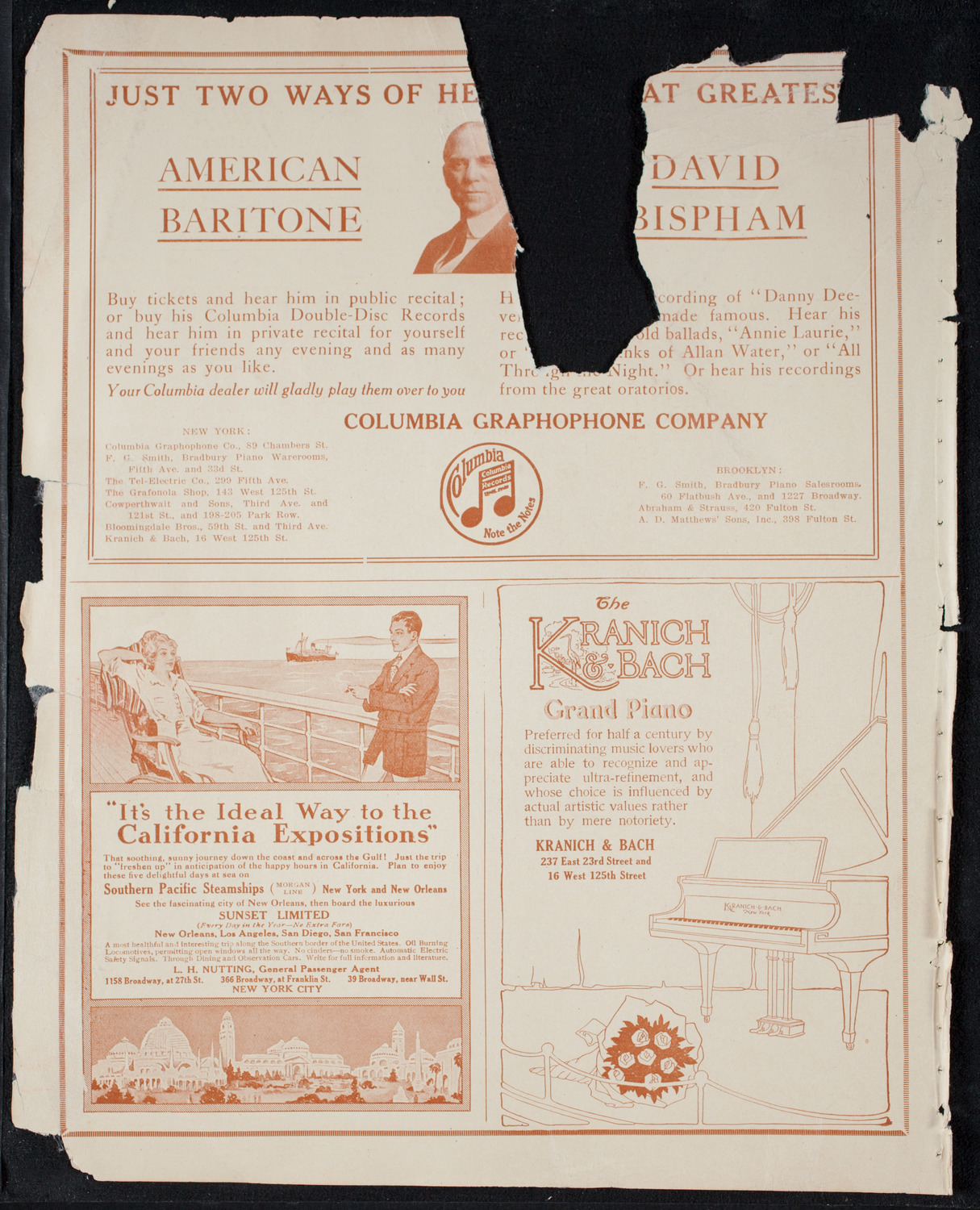 Graduation: Manhattan College, June 15, 1915, program page 6