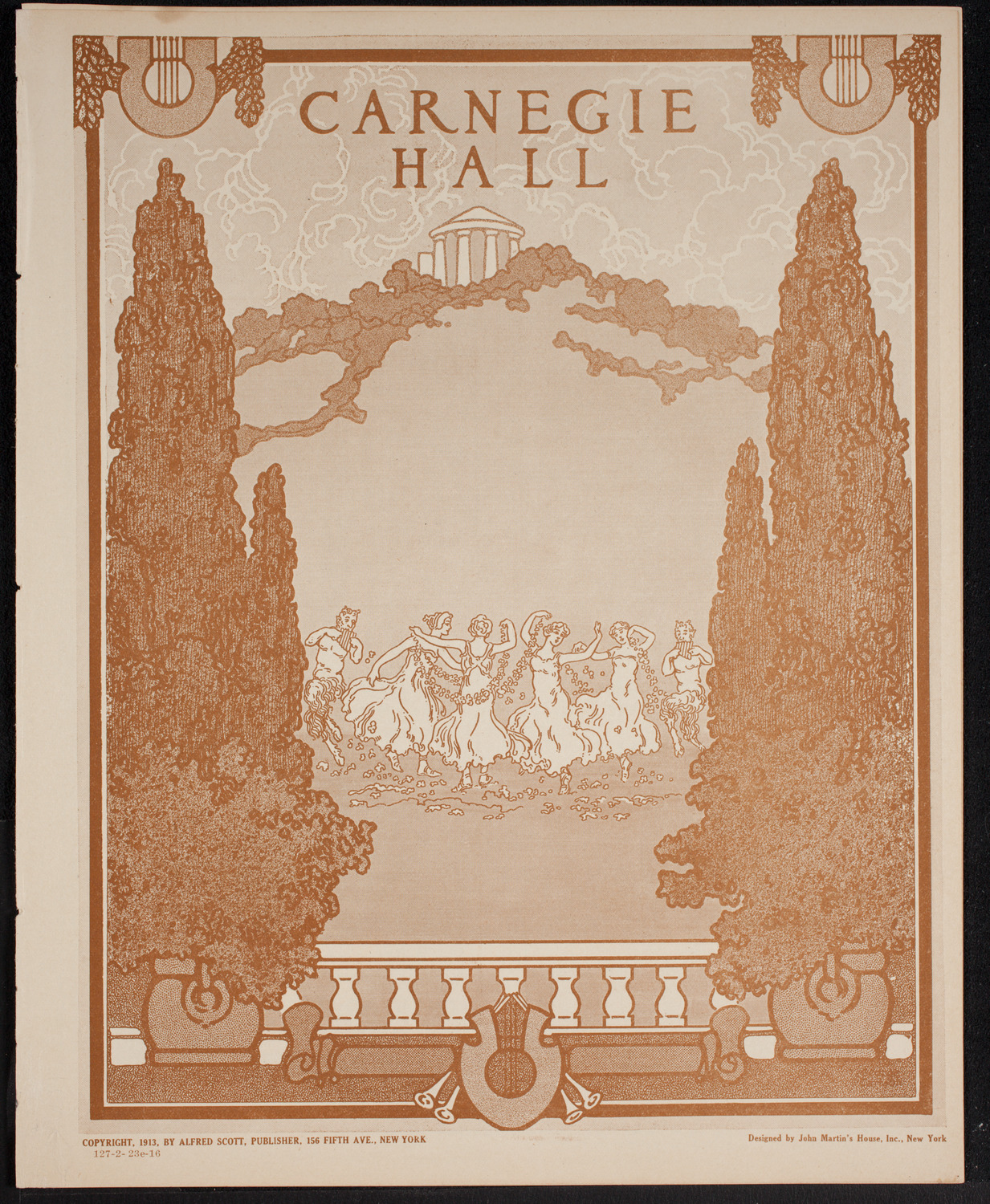 Patriotic Rally for National Defense, February 23, 1916, program page 1