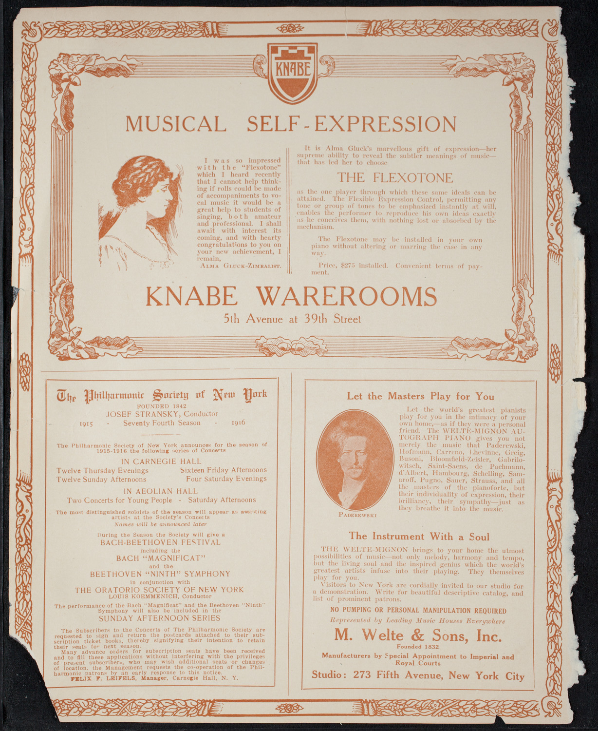 Graduation: New York College of Dentistry, June 7, 1915, program page 12