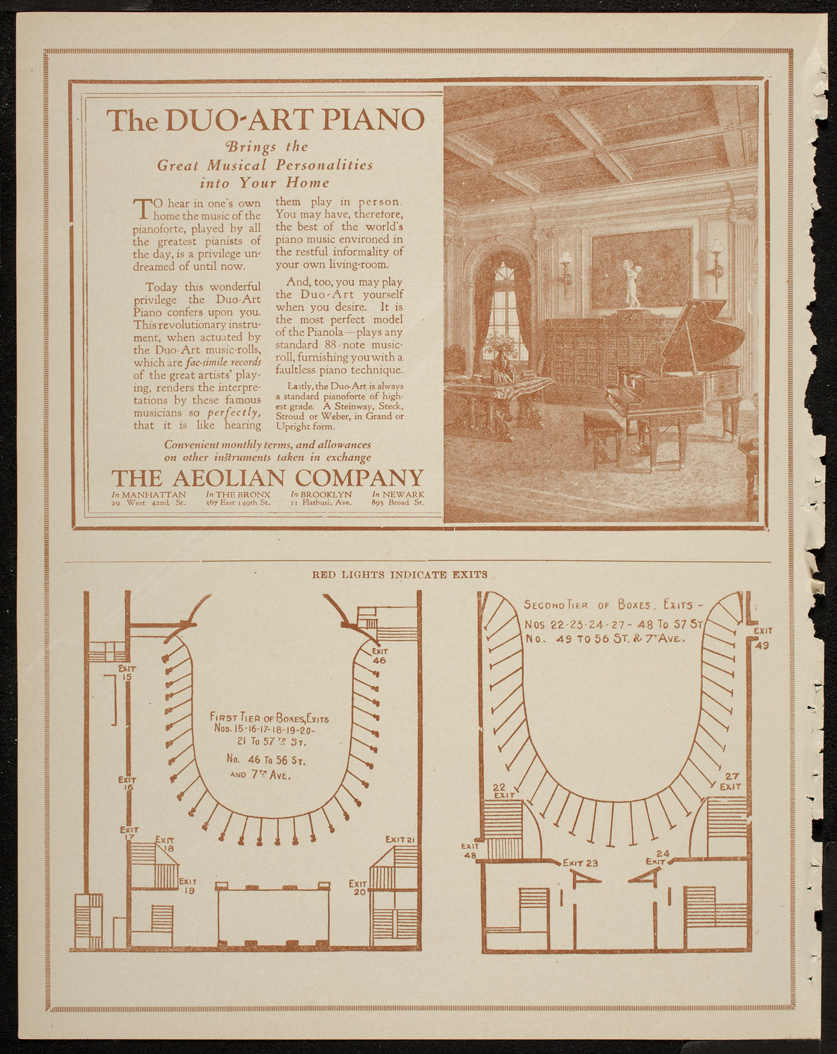 Isadora Duncan Dancers, May 15, 1920, program page 10