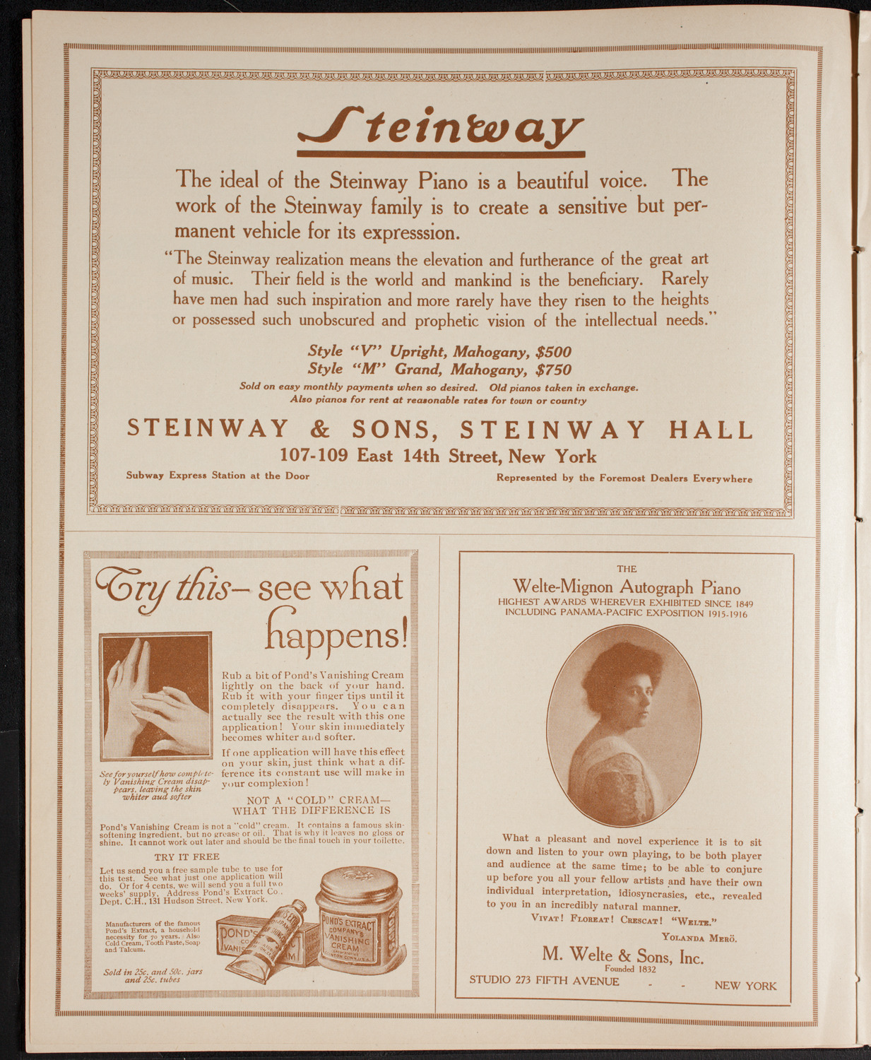 Russian Symphony Society of New York, January 29, 1916, program page 4