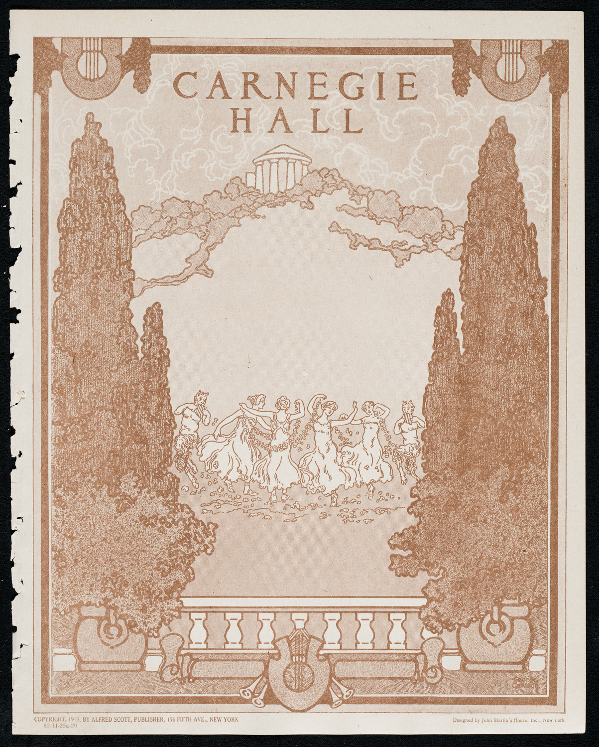 Flora Mora, Piano, November 25, 1920, program page 1